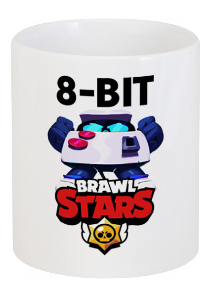 Заказать кружку в Москве. Кружка Brawl Stars 8-bit от weeert - готовые дизайны и нанесение принтов.