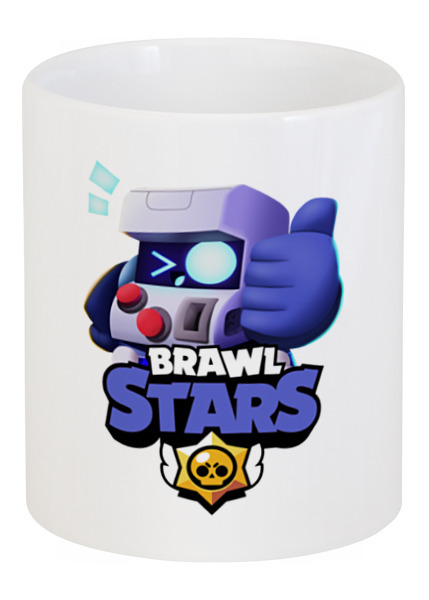 Заказать кружку в Москве. Кружка Brawl Stars 8-bit от weeert - готовые дизайны и нанесение принтов.