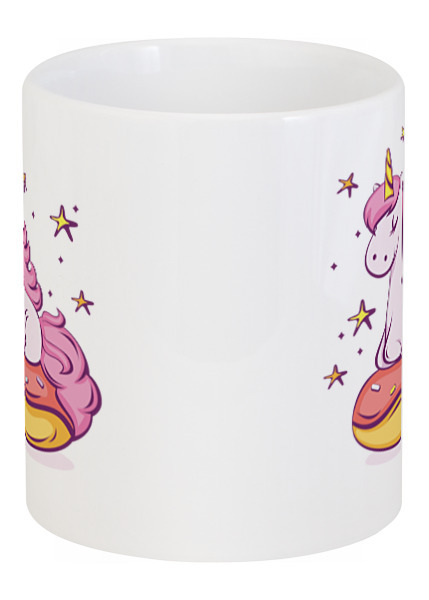 Заказать кружку в Москве. Кружка Unicorn Donut от Jimmy Flash - готовые дизайны и нанесение принтов.