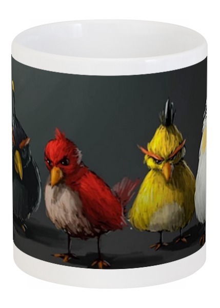 Заказать кружку в Москве. Кружка Angry birds от anna_bell - готовые дизайны и нанесение принтов.