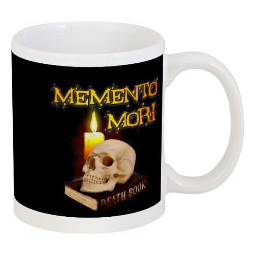 Заказать кружку в Москве. Кружка Memento Mori. Помни о смерти. от Zorgo-Art  - готовые дизайны и нанесение принтов.