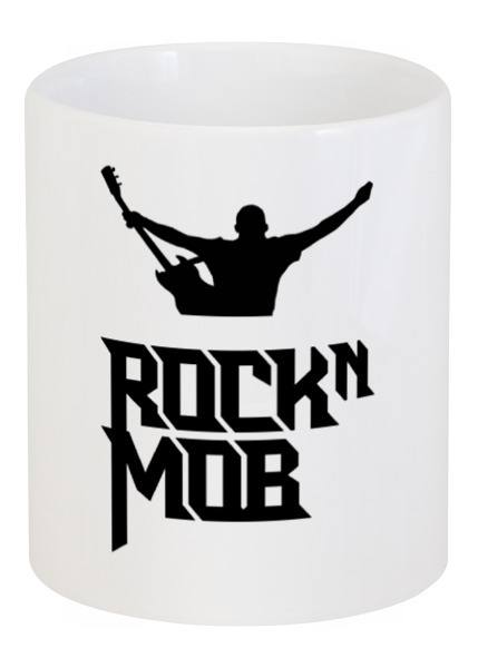 Заказать кружку в Москве. Кружка Rocknmob от accs@rocknmob.com - готовые дизайны и нанесение принтов.