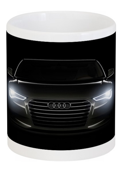 Заказать кружку в Москве. Кружка Audi (Ауди) от Илья Щеблецов - готовые дизайны и нанесение принтов.