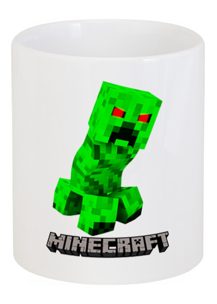 Заказать кружку в Москве. Кружка MINECRAFT CREEPER от weeert - готовые дизайны и нанесение принтов.