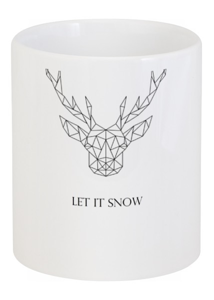 Заказать кружку в Москве. Кружка Dear Deer от Disignshop - готовые дизайны и нанесение принтов.