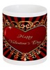 Заказать кружку в Москве. Кружка Happy Valentine's Day от Leichenwagen - готовые дизайны и нанесение принтов.