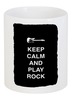 Заказать кружку в Москве. Кружка Keep calm and play rock от zen4@bk.ru - готовые дизайны и нанесение принтов.