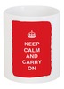 Заказать кружку в Москве. Кружка Keep calm and carry on от zen4@bk.ru - готовые дизайны и нанесение принтов.