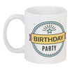 Заказать кружку в Москве. Кружка Birthday party от Polilog - готовые дизайны и нанесение принтов.