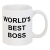 Заказать кружку в Москве. Кружка World's Best Boss от Celluloid - готовые дизайны и нанесение принтов.