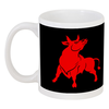 Заказать кружку в Москве. Кружка Красный бык от lissaart@yandex.ru - готовые дизайны и нанесение принтов.