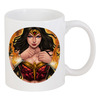 Заказать кружку в Москве. Кружка Чудо-женщина / Wonder Woman от Jimmy Flash - готовые дизайны и нанесение принтов.