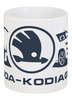 Заказать кружку в Москве. Кружка Skoda Kodiaq Club (с адресом форума) от Skoda Kodiaq Club  - готовые дизайны и нанесение принтов.