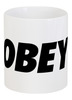 Заказать кружку в Москве. Кружка OBEY  от DESIGNER   - готовые дизайны и нанесение принтов.