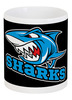 Заказать кружку в Москве. Кружка Sharks от mega281@yandex.ru - готовые дизайны и нанесение принтов.