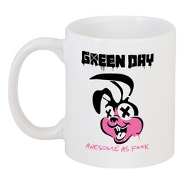 Заказать кружку в Москве. Кружка Green Day от geekbox - готовые дизайны и нанесение принтов.