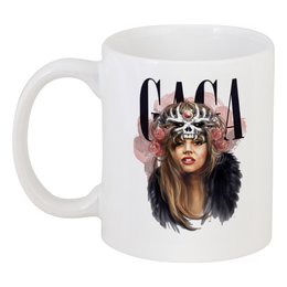 Заказать кружку в Москве. Кружка Lady Gaga Artpop Fan Art от Анна Андреева - готовые дизайны и нанесение принтов.