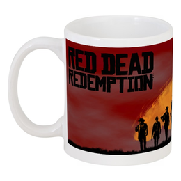 Заказать кружку в Москве. Кружка Red Dead Redemption game от Leichenwagen - готовые дизайны и нанесение принтов.