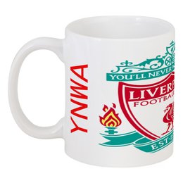 Заказать кружку в Москве. Кружка Liverpool FC от goodluck - готовые дизайны и нанесение принтов.