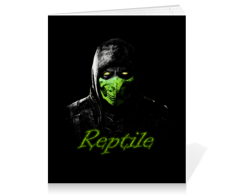 Printio Тетрадь на клею Reptile цена и фото