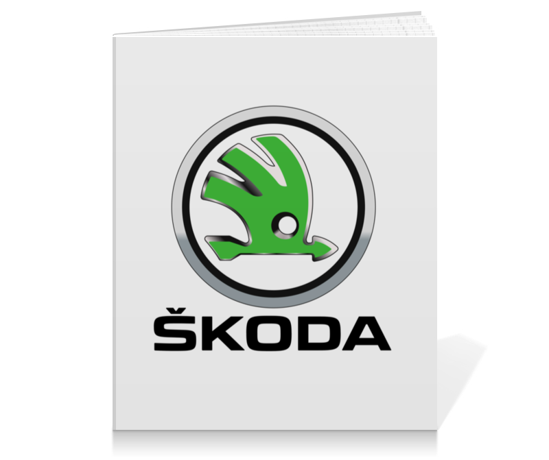 Printio Тетрадь на клею Skoda