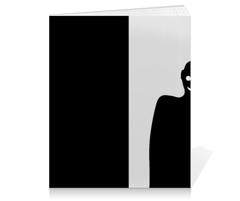 Printio Тетрадь на клею Черное&белое printio тетрадь на клею черное