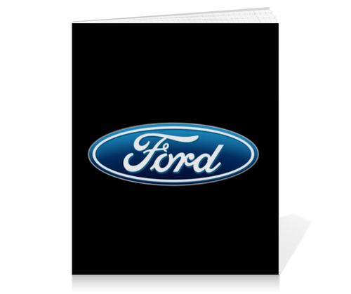 Заказать тетрадь в Москве. Тетрадь на клею Ford  от DESIGNER   - готовые дизайны и нанесение принтов.
