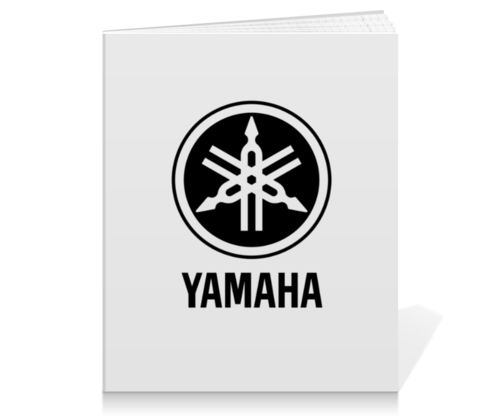 Заказать тетрадь в Москве. Тетрадь на клею YAMAHA от DESIGNER   - готовые дизайны и нанесение принтов.