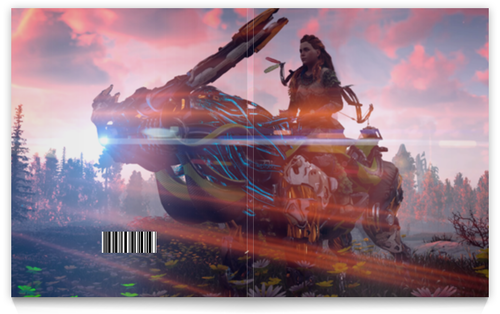 Заказать тетрадь в Москве. Тетрадь на клею Horizon Zero Dawn от GeekFox  - готовые дизайны и нанесение принтов.