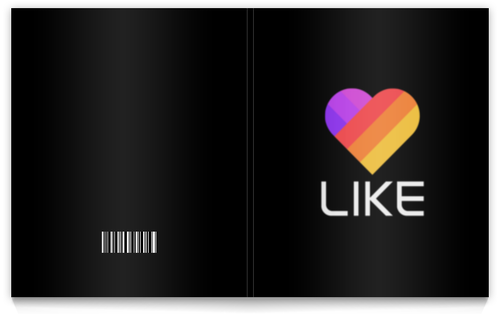 Заказать тетрадь в Москве. Тетрадь на клею Like  от DESIGNER   - готовые дизайны и нанесение принтов.