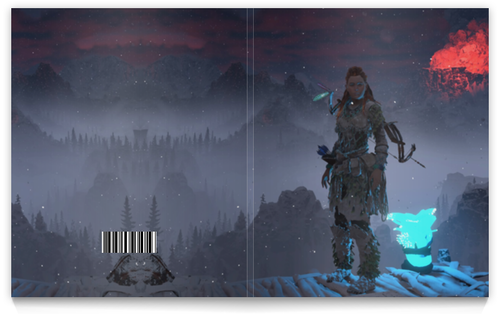 Заказать тетрадь в Москве. Тетрадь на клею Horizon Zero Dawn от GeekFox  - готовые дизайны и нанесение принтов.