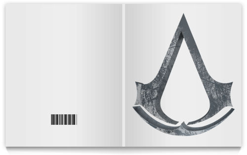 Заказать тетрадь в Москве. Тетрадь на клею Assassin’s Creed от GeekFox  - готовые дизайны и нанесение принтов.