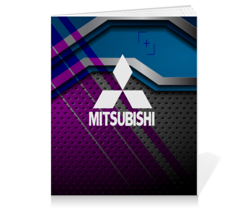 Заказать тетрадь в Москве. Тетрадь на клею Mitsubishi от THE_NISE  - готовые дизайны и нанесение принтов.