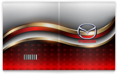 Заказать тетрадь в Москве. Тетрадь на клею Mazda от THE_NISE  - готовые дизайны и нанесение принтов.
