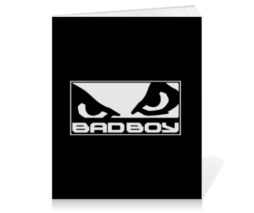Заказать тетрадь в Москве. Тетрадь на клею Bad Boy от DESIGNER   - готовые дизайны и нанесение принтов.