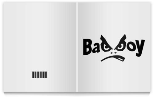 Заказать тетрадь в Москве. Тетрадь на клею Bad Boy от DESIGNER   - готовые дизайны и нанесение принтов.