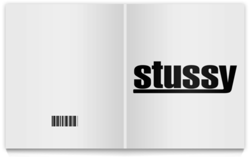 Заказать тетрадь в Москве. Тетрадь на клею Stussy от DESIGNER   - готовые дизайны и нанесение принтов.
