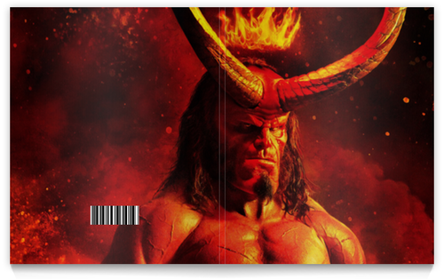 Заказать тетрадь в Москве. Тетрадь на клею Hellboy от scoopysmith - готовые дизайны и нанесение принтов.