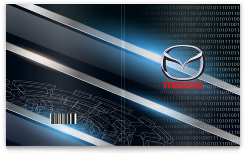 Заказать тетрадь в Москве. Тетрадь на клею Mazda от THE_NISE  - готовые дизайны и нанесение принтов.