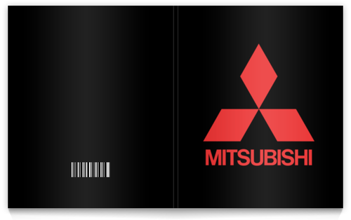 Заказать тетрадь в Москве. Тетрадь на клею MITSUBISHI от DESIGNER   - готовые дизайны и нанесение принтов.