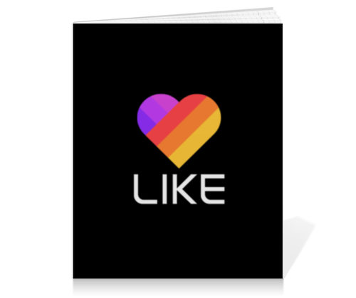Заказать тетрадь в Москве. Тетрадь на клею Like  от DESIGNER   - готовые дизайны и нанесение принтов.