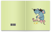 Заказать тетрадь в Москве. Тетрадь на клею Крыса от Nalivaev - готовые дизайны и нанесение принтов.