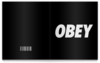 Заказать тетрадь в Москве. Тетрадь на клею OBEY  от DESIGNER   - готовые дизайны и нанесение принтов.