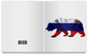 Заказать тетрадь в Москве. Тетрадь на клею Русский Медведь от FireFoxa - готовые дизайны и нанесение принтов.