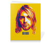 Заказать тетрадь в Москве. Тетрадь на клею Kurt Cobain от Jimmy Flash - готовые дизайны и нанесение принтов.