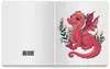 Заказать тетрадь в Москве. Тетрадь на клею Красный дракон от tigerda  - готовые дизайны и нанесение принтов.