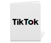 Заказать тетрадь в Москве. Тетрадь на клею TikTok  от DESIGNER   - готовые дизайны и нанесение принтов.