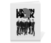 Заказать тетрадь в Москве. Тетрадь на клею Linkin Park от geekbox - готовые дизайны и нанесение принтов.
