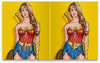 Заказать тетрадь в Москве. Тетрадь на клею Чудо-женщина / Wonder Woman от Jimmy Flash - готовые дизайны и нанесение принтов.
