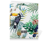 Заказать тетрадь в Москве. Тетрадь на клею Тропические птицы от zen4@bk.ru - готовые дизайны и нанесение принтов.